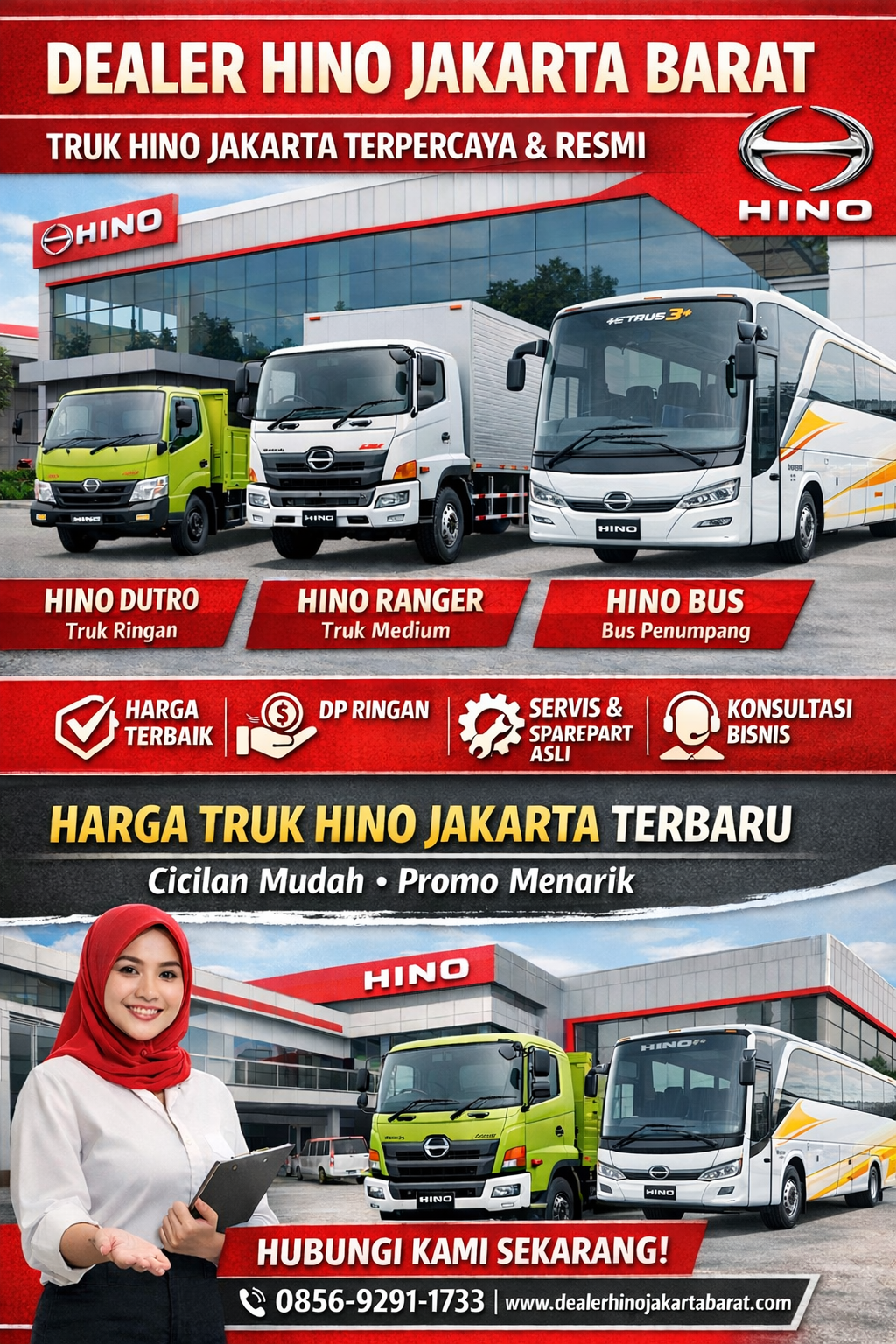 Dealer Hino Jakarta – Pusat Penjualan Truk Hino Resmi & Terpercaya